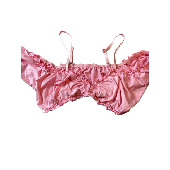 Bra and Panty Lingerie Sleepwear Set*Pink*Sissy*Crossdresser*Large*New in Pkg - Picture 8 of 16